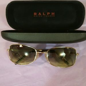 Ralph Lauren Sunglasses Vintage 970/S gold rims
